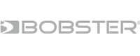 Silver "BOBSTER" logo with a stylized "B" on the left. Silver "BOBSTER" logo with a stylized "B" on the left.