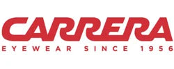 Red Carrera logo with "Eyewear Since 1956" written below in uppercase letters. Red Carrera logo with "Eyewear Since 1956" written below in uppercase letters.