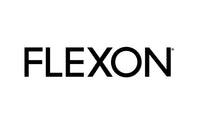 Black text logo displaying "FLEXON" on a white background. Black text logo displaying "FLEXON" on a white background.