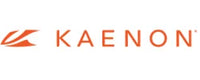 Orange abstract logo with text "KAENON" in orange, on a white background. Orange abstract logo with text "KAENON" in orange, on a white background.