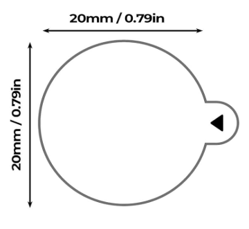 Eye Dominance Aid -Measurements