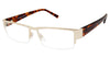 XXL Eyewear GORLOK Eyeglasses | Size 57 / Gold