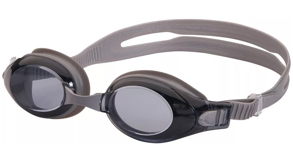 Leader Velocity Complete Swim Goggle / Black / Smoke +1.00