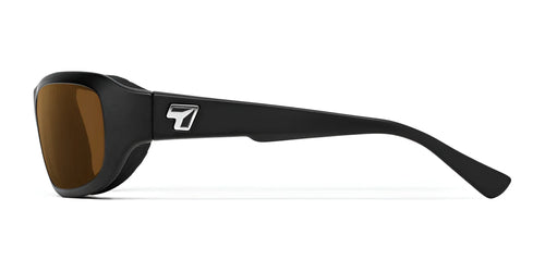 7eye Aspen Sunglasses / Size 62 / Matte Black / Copper