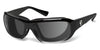 7eye ASPEN Sunglasses | Size 62 / Glossy Black / Gray (12%)
