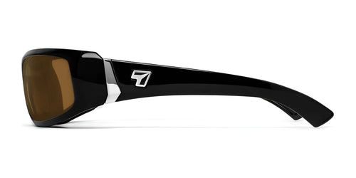 7eye Bali Sunglasses / Size 63 / Glossy Black / Copper