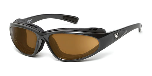 7eye Bora Sunglasses / Size 63 / Charcoal / Copper
