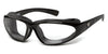7eye BORA Eyeglasses | Size 63 / Glossy Black / Clear +1.50