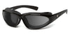 7eye BORA Sunglasses | Size 63 / Glossy Black / Gray (12%)
