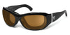 7eye BRIZA Sunglasses | Size 62 / Glossy Black / Copper