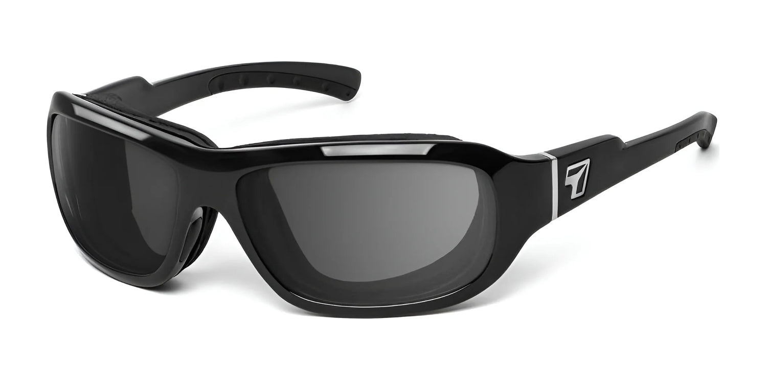 7eye Buran Sunglasses Glossy Black / Gray 7eye Buran Sunglasses Glossy Black / Gray