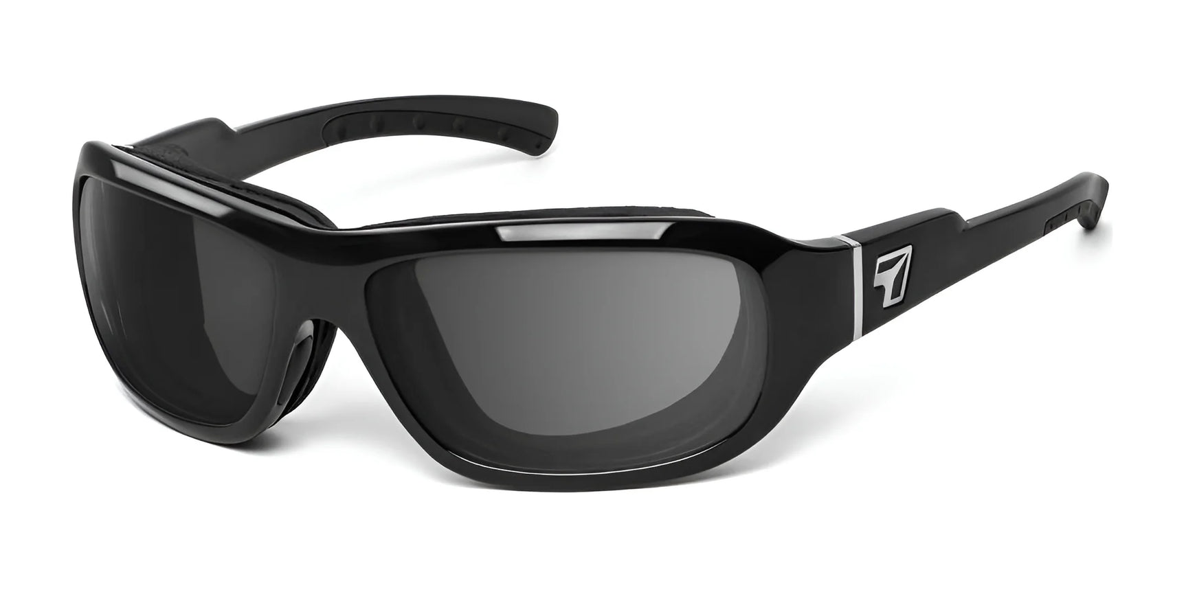 7eye Buran Sunglasses Glossy Black / Gray 7eye Buran Sunglasses Glossy Black / Gray