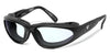 7eye CAPE Eyeglasses | Size 63 / Matte Black / BlueByrd Blue Light Blocker