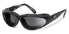7eye CAPE Sunglasses | Size 63 / Matte Black / Polarized Gray (11%)
