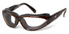 7eye CAPE Eyeglasses | Size 63 / Dark Tortoise / Clear