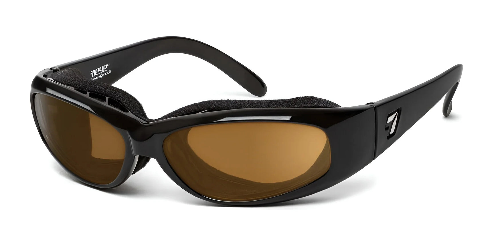 7eye Chubasco Sunglasses Glossy Black / Copper 7eye Chubasco Sunglasses Glossy Black / Copper