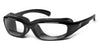 7eye CHURADA Eyeglasses | Size 59 / Glossy Black / Clear +1.50