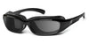 7eye CHURADA Sunglasses | Size 59 / Glossy Black / Gray (12%)