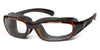 7eye CHURADA Eyeglasses | Size 59 / Brown Crystal / Clear