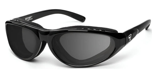 7eye CYCLONE Sunglasses / Size 65 / Glossy Black / Polarized Gray (11%)