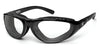 7eye CYCLONE Eyeglasses | Size 65 / Glossy Black / BlueByrd Blue Light Blocker
