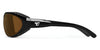 7eye CYCLONE Sunglasses | Size 65 / Glossy Black / Polarized Gray (11%)