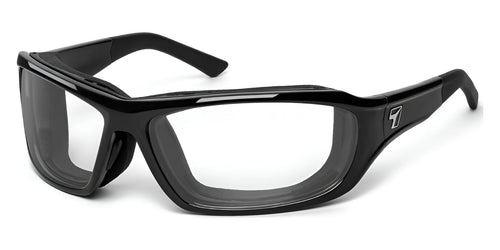 7eye DERBY Eyeglasses / Size 71 / Glossy Black / Clear