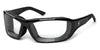 7eye DERBY Eyeglasses | Size 71 / Glossy Black / Clear +1.50