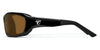 7eye DERBY Sunglasses | Size 71 / Glossy Black / Copper
