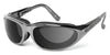 7eye DIABLO Eyeglasses | Size 65 / Charcoal / Clear