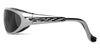 7eye DIABLO Eyeglasses | Size 65 / Charcoal / Clear