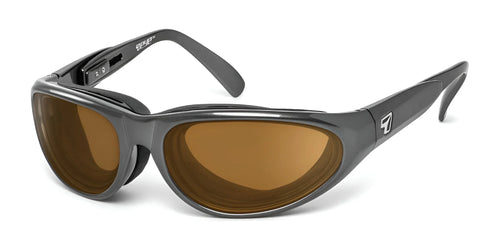 7eye Diablo Sunglasses / Size 65 / Charcoal / Copper