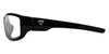 7eye DILLON Eyeglasses | Size 61 / Glossy Black / Clear