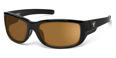 7eye DILLON Sunglasses Glossy Black / Polarized Copper