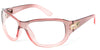 7eye EMMA Eyeglasses / Translucent Pink / Clear