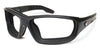 7eye HOWLING Eyeglasses / Matte Black / Clear