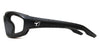 7eye HOWLING Eyeglasses / Glossy Black / Clear