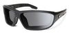 7eye HOWLING Sunglasses / Matte Black / Polarized Gray (11%)
