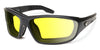 7eye HOWLING Sunglasses / Matte Black / BlueByrd Blue Light - Level 3