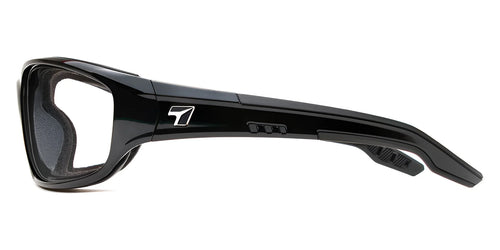 7eye HOWLING Eyeglasses / Glossy Black / Clear