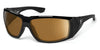 7eye JORDAN Sunglasses | Size 69 / Glossy Black / Copper