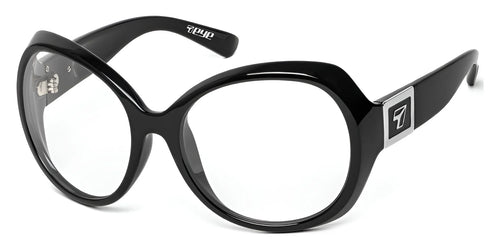 7eye LILY Eyeglasses / Size 60 / Glossy Black / Clear