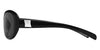 7eye LINDSAY Sunglasses | Size 58 / Glossy Black / DARKshift Photochromic