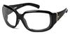 7eye MISTRAL Eyeglasses | Size 64 / Glossy Black / Clear