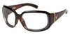 7eye MISTRAL Eyeglasses | Size 64 / Crystal Chocolate / Clear