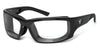 7eye PANHEAD Eyeglasses | Size 66 / Glossy Black / Clear +1.50