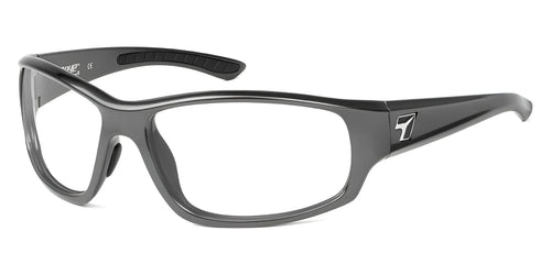7eye RAKE Eyeglasses / Size 65 / Charcoal / Clear