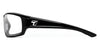 7eye RAKE Eyeglasses | Size 65 / Charcoal / Clear
