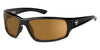 7eye RAKE Sunglasses | Size 65 / Glossy Black / Copper