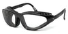7eye RAPTOR Eyeglasses | Size 65 / Glossy Black / Clear